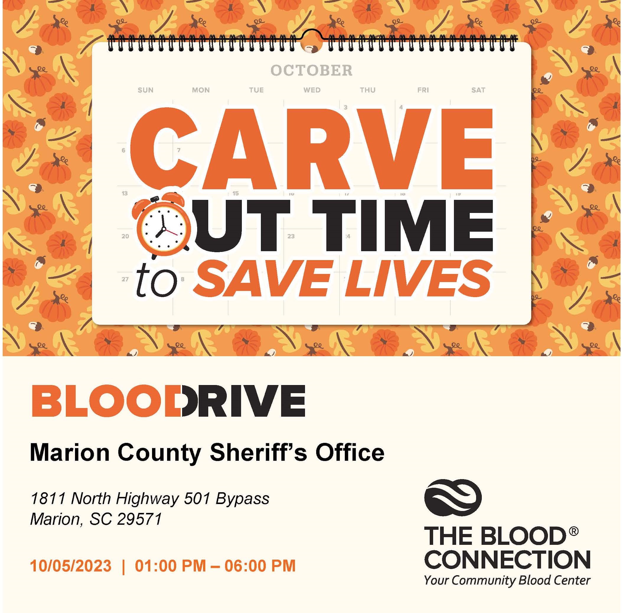 County of Marion Mail - Your blood donation can help save lives._Join Our Marion County Sheriff's Office Blood Drive and Give the Gift of Life!_